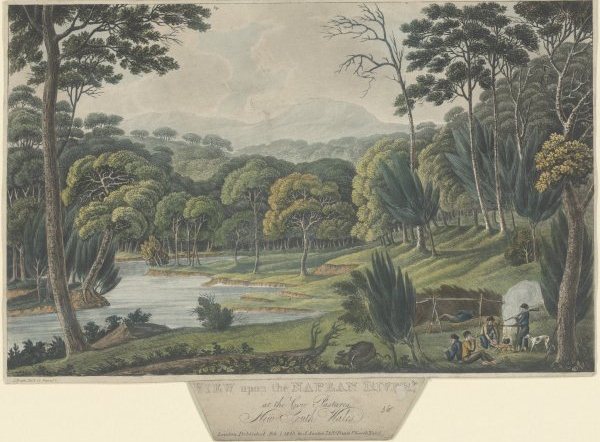 View of the Nepean river, Courtesy of the National Library of Australia